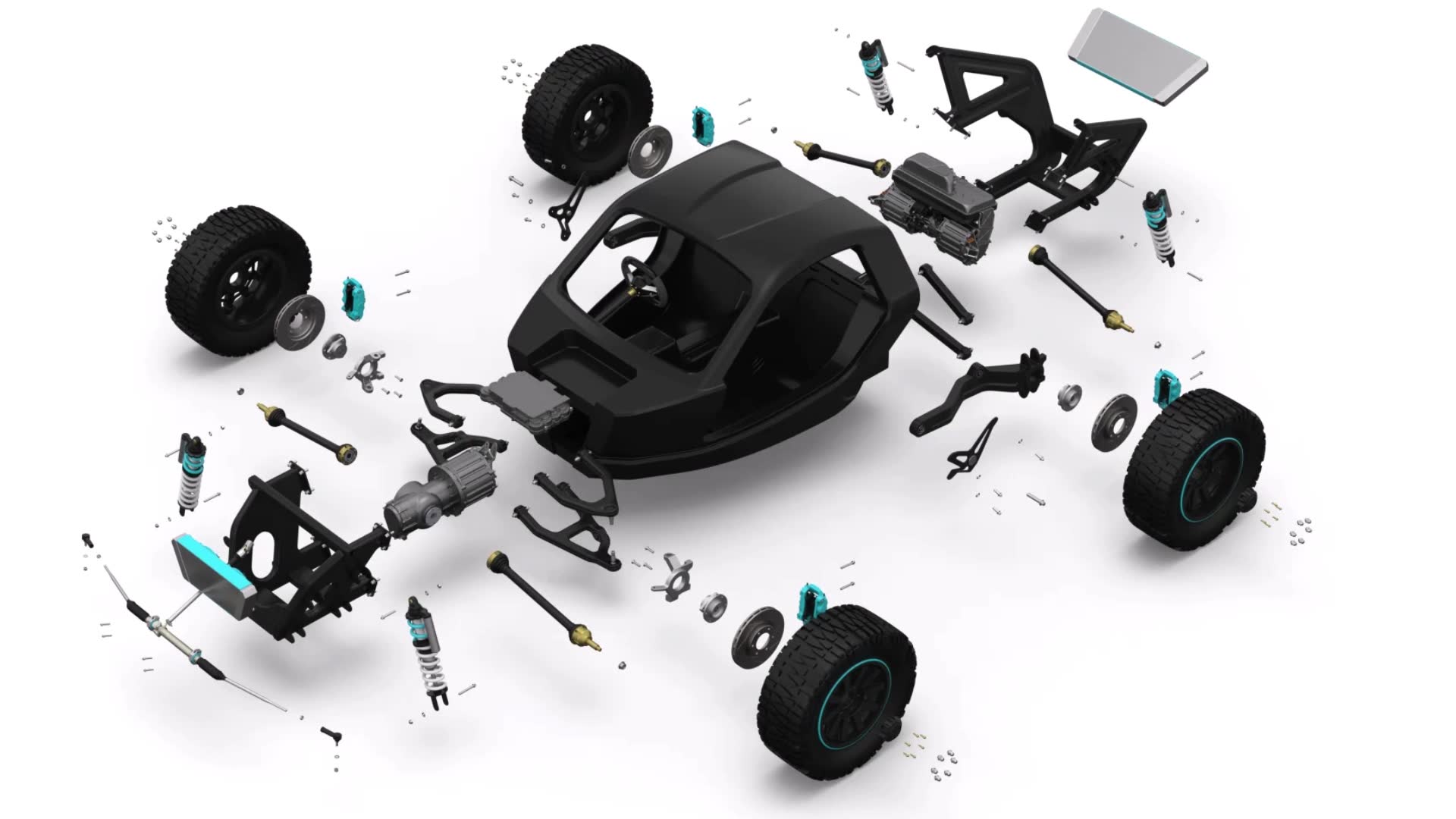 Vehicle CAD drawing